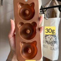 Forma de silicone Gato Donuts