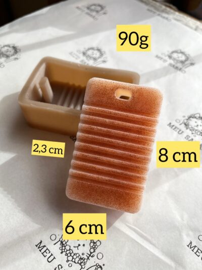 Forma de silicone Tanquinho  - unitário.