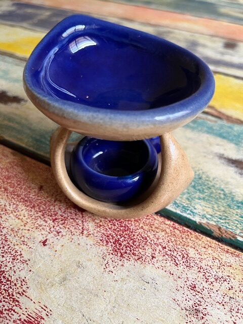 Rechaud em cerâmica para velas - Lumiére.